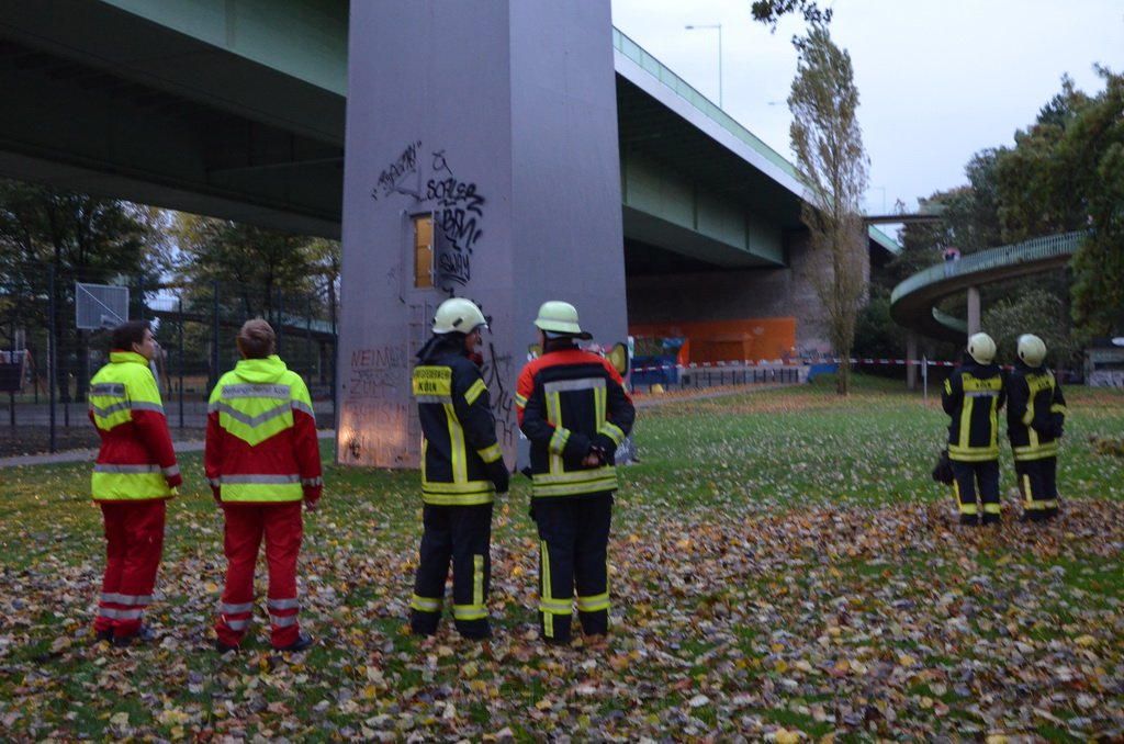 Einsatz BF Hoehenretter Koelner Seilbahn Hoehe Zoobruecke P2196.JPG